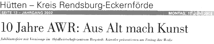 landeszeitung, text und foto von johannes korge